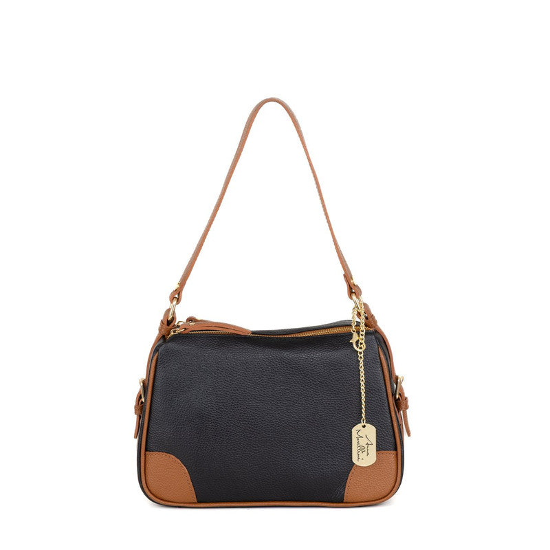Andreina- WB113998-BLACK-CUOIO (124) – Anna Morellini