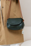 Drina- WB390848-DARK GREEN+CUOIO
