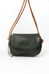 Drina- WB390848-DARK GREEN+CUOIO
